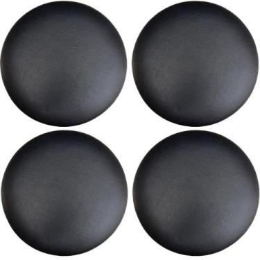Imagem de Kit 04 Assentos Redondo Preto 39 Cm - LYAM DECOR