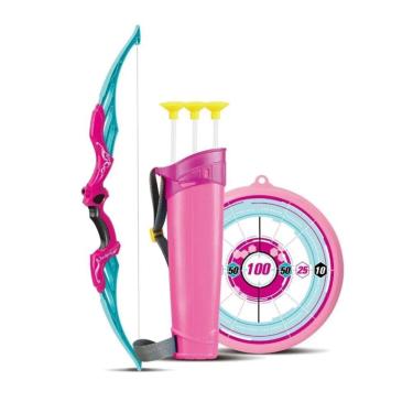 Imagem de Brinquedo Arco e Flecha Rosa - Zoop