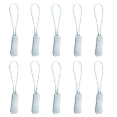 Imagem de Extrator de zíper, puxador de zíper, controle deslizante, conjunto de 10 puxadores de zíper, puxador de zíper, cabo deslizante, prendedor, bolsa de jaqueta, mochila/524