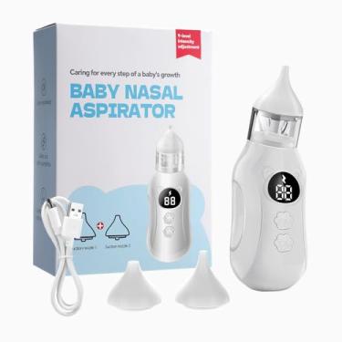 Imagem de Aspirador Nasal ,Alívio Suave e Imediato para o Narizinho do Seu Bebê: Aspirador Nasal Elétrico Premium