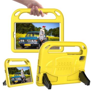 Imagem de YWYNI Capa para Galaxy Tab A 8.0 versão 2019 modelo SM-T290/SM-T295, capa para Samsung Galaxy Tab A9/A7 Lite para crianças de 8,7 polegadas (modelo: SM-X110/X115/X117/T220/T225/T227), amarelo