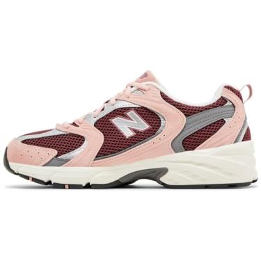 Imagem de New Balance Tênis Oxford masculino/feminino, Vday/vermelho/rosa, 9 Women/7.5 Men