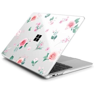 Imagem de Batianda Capa para laptop Microsoft Surface Copilot+ PC 2025 de 13 polegadas (modelo mais recente 2095), capa rígida ultrafina leve e resistente a arranhões com proteção profissional, rosa pêssego