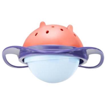 Imagem de Prato Tigela Giratória 360 Infantil Para Bebê Não Derrama - MULTIKIDS 
