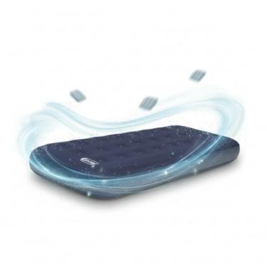 Imagem de Colchão Inflável Solteiro Portátil Conforto Para Camping Dobrável Leve Com Superfície Aveludada Resistente Prático Para Viagem