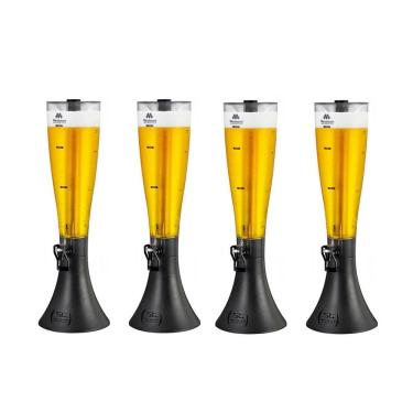 Imagem de Kit 4 Torres Chopp Tulipa 3,5L Gelada Marcbeer Marchesoni