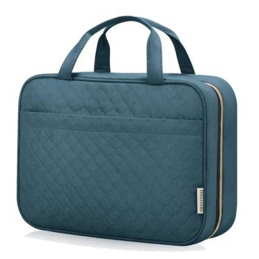 Imagem de Bolsa de higiene pessoal de viagem HXLGMD para mulheres com gancho e b