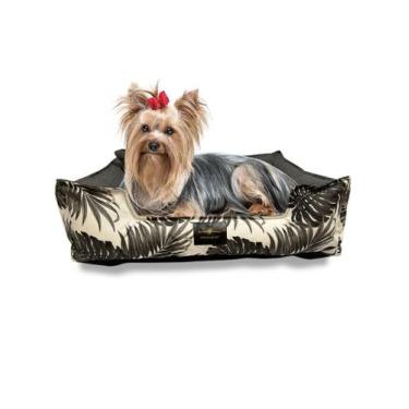 Imagem de Caminha Pet Cachorro & Gato- Impermeável- Acquablock- M - Chumbo Folha