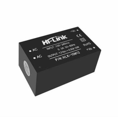 Imagem de Mini Fonte Hi Link HLK-10M12 100-240V 12V CC 10W NFE - Fonte de Alimen