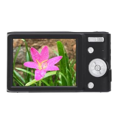 Imagem de Generic Câmera Compacta, Câmera Digital Obturador Eletrônico Com Flash Embutido para Viagem (Preto)