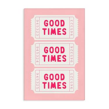Imagem de Stupell Industries Good Times Ticket Stubs Canvas Wall Art, design por Lettered and Lined, 91 x 61 cm
