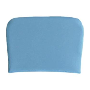 Imagem de YWJLQH Capa para Encosto de Cadeira de Escritório, Capa para Encosto de Cadeira de Computador, Removível, para Mesa, Estudo, Escritório, Casamento, Uso Domés, 42cmx28cm