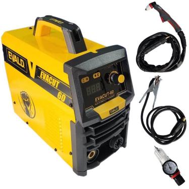Imagem de Máquina de Corte Plasma 1 a 10 MM 220V EVACUT-60 EVALD