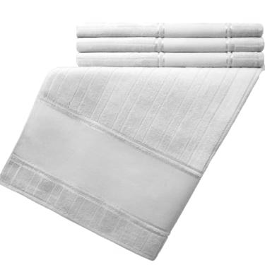 Imagem de Toalha De Banho Para Pintar Grande, Maciez e Conforto 70x140 Cm (Branca)