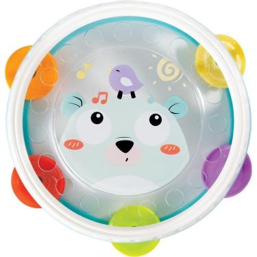 Imagem de Pandeiro Infantil Buba | ABS Atóxico | Cores Vibrantes