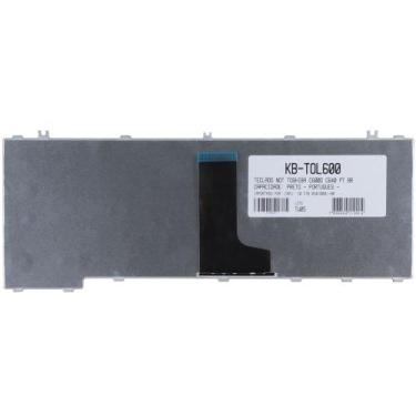 Imagem de Teclado para Notebook Toshiba 6037B0048113 - BestBattery, Preto