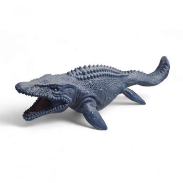 Imagem de Boneco Vinil Dinos Brinquedo Gigante Realista Mosassauro