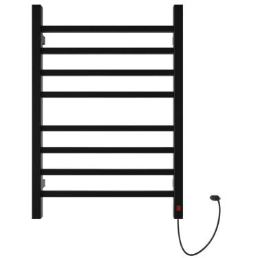 Imagem de Toalheiro Termico Casuli Quadratto Due Preto 220V Direito