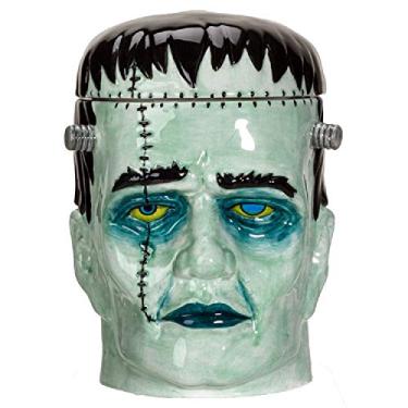 Imagem de Frankenstein Head Ceramic Cookie Jar