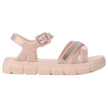 Imagem de Sandália Infantil Menina Papete Casual Dia a Dia com Strass Barbie Grendene Kids 23167