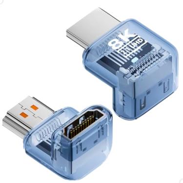 Imagem de Adaptador HDMI 2.1 8k 60HZ (90 Graus - Para Baixo.)