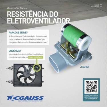 Imagem de Resistência Volkswagen Parati 1995 a 2005 GAUSS GE3004