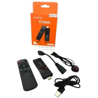 Imagem de Stick Smart Tv Android 4k Wi-fi Hdmi Streaming Cor Preto