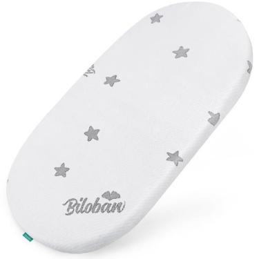 Imagem de Colchón para Moisés Biloban 43x74x2 cm de Espuma Impermeable