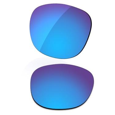 Imagem de LenzReborn Lente polarizada de substituição para óculos RayBan Meta Wayfarer (Gen 2) RW4012 53 mm AI Glasses - Ice Blue - polarizado espelhado