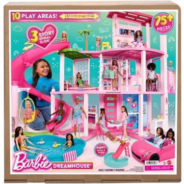 Imagem de Casa Barbie Dreamhouse Pool Party Doll House Hmx10 - Mattel
