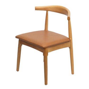 Imagem de Cadeira Elbow Madeira - Caramelo