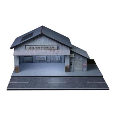 Imagem de Almencla Maquete para Cenário de Manutenção Automática de Veículos em Escala 1:64 - Adereços Fotográficos para Adultos