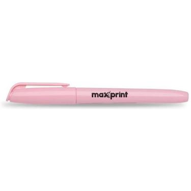 Imagem de Caneta Marca Texto Lumis Pastel Maxprint Rosa - 12 Un