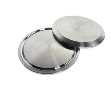 Imagem de 3.8 cm 5.1 cm 7.6 cm 10.2 cm 15.2 cm Tri Clamp SUS 304 inoxidável Tri-Clamp TC tampa de extremidade tampa de extremidade casa brew vinho virola OD 50,5 mm-145 mm OROAOBOMT (virola 119 mm)