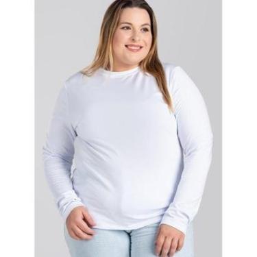 Imagem de Blusa Feminina Manga Longa Plus Size Térmica Peluciada - Serena-Feminino