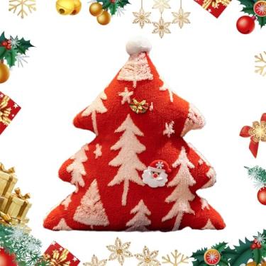 Imagem de Almofada de Natal - Almofada decorativa para árvore de Natal, almofada macia Boho para ambientes internos de Halloween, sofá, cama, decoração de quarto