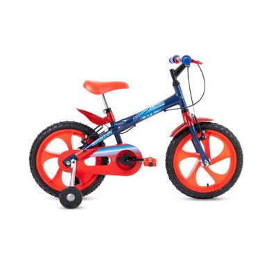 Imagem de BICICLETA LUDI ARO 16 AZUL ESCURO HOUSTON  , QUADRO AÇO CARBONO,  FREIO V BRAKE