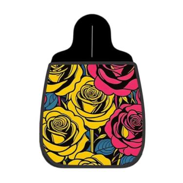 Imagem de Lixeira De Carro Organizador Lixinhocar Rosas Pop Art Pink