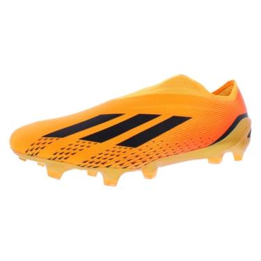 Imagem de adidas Tênis de futebol masculino Speedportal.2 Firm Ground, Solar Gold/Core Black/Team Solar Orange-Orange, 47