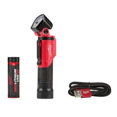 Imagem de Lanterna led 500 lumens cabeça rotativa - usb 2113-21 milwaukee