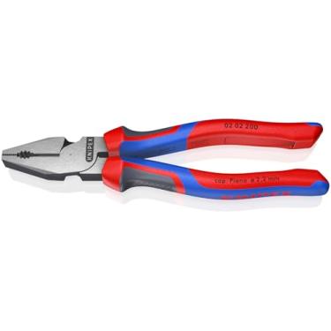 Imagem de KNIPEX Ferramentas - Alicate combinado de alta alavancagem, multicomponente (202200), 20,32 cm (8")