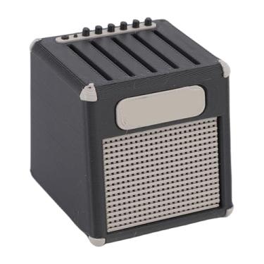 Imagem de Eujgoov Caixa de Suporte de Palhetas de Guitarra Amplificadora Com Material PLA, Organiza 5 Palhetas Com Segurança, de Alto-falante de Amplificador para Entusiastas de Música e Músicos, Compacto e