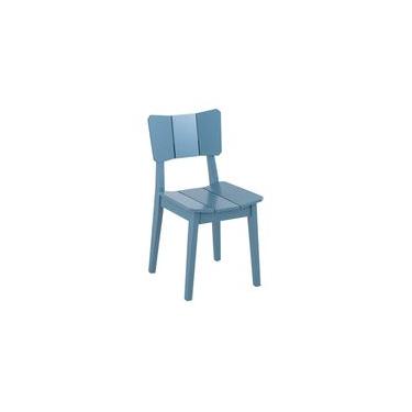 Imagem de Cadeira Uma - Azul Claro - Meu Móvel de Madeira Azul Claro