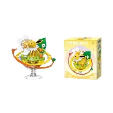 Imagem de Blocos De Montar DIY Da Série Eevee Family Planet, Brinquedo Para Cria