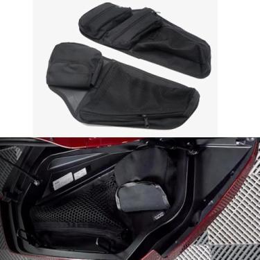 Imagem de ZYTIGHTER Forros de alforje de porta-malas para Honda Gold Wing 1800 GL1800 F6B 2018-2025 Bolsa organizadora de tampa sacos internos forros internos, par