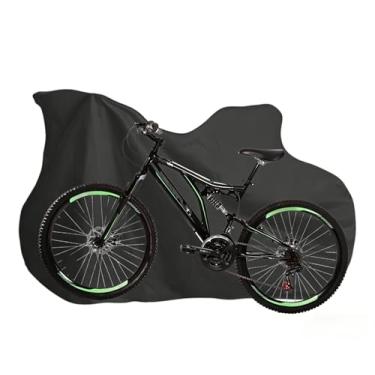Imagem de Capa Cobrir Bicicleta Preta Impermeável Sol e Chuva - Bike aro 20 até 29