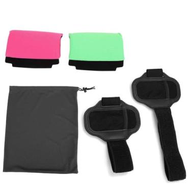 Imagem de aqxreight Acessório para Máquina de Jogo, Alça, Capa de Pano, Cinto de Perna, Bolsa de Armazenamento para Interruptor, Anel de Fitness, Acessórios de Jogo e Pano, Perna e Anel de Fitness de