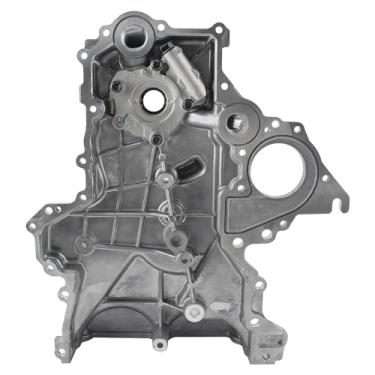 Imagem de AUTOKAY Capa de bomba de óleo de corrente de distribuição para Hyundai Accent Sonata Veloster Elantra para Kia Forte Optima 1.6L 12-23 21350-2B701 213502B702