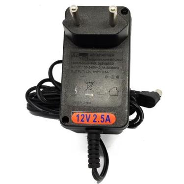 Imagem de Fonte De Alimentação 12v 2.5a 6.5x4.4 - Genérica