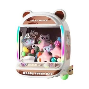 Imagem de Máquina De Brinquedo Mini Claw Operada Por Moeda Para Crianças, Jogo D